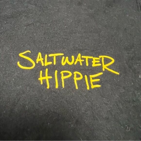 Saltwater Hippie Mad Beach Short Sleeve Shirt Size Small - Picture 2 of 7